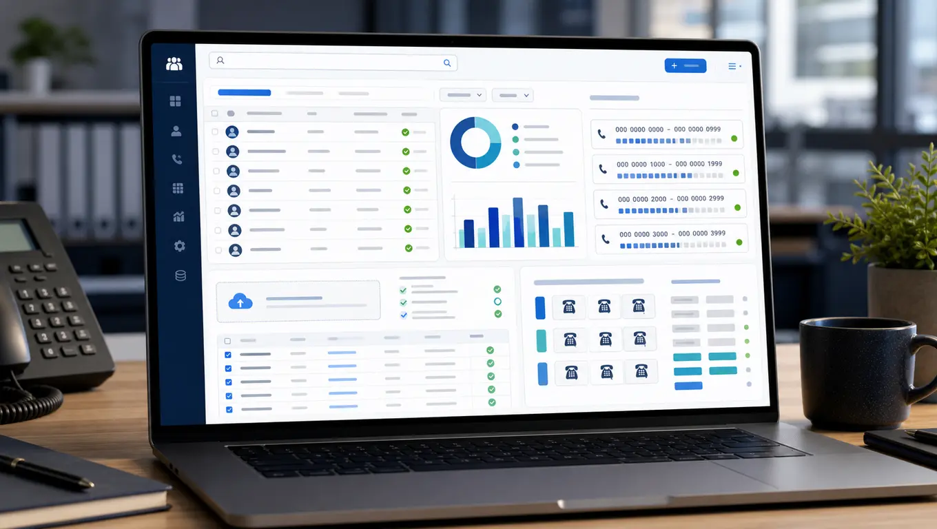 Managing Telecom Customer Accounts and Number Ranges